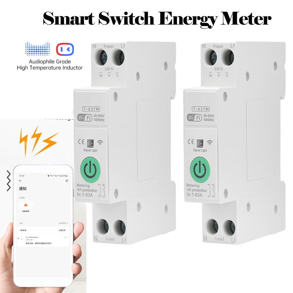 Smart Home Energy App - Inteligentny wyłącznik automatyczny WIFI z pomiarem