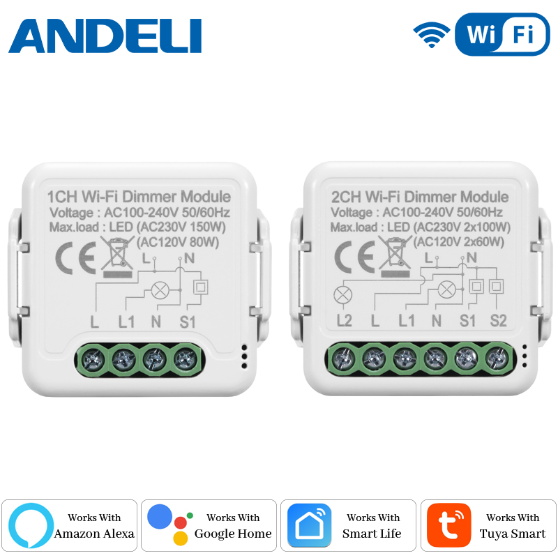 Smart Home Diy - Moduł inteligentnego ściemniacza WiFi DIY, sterowanie
