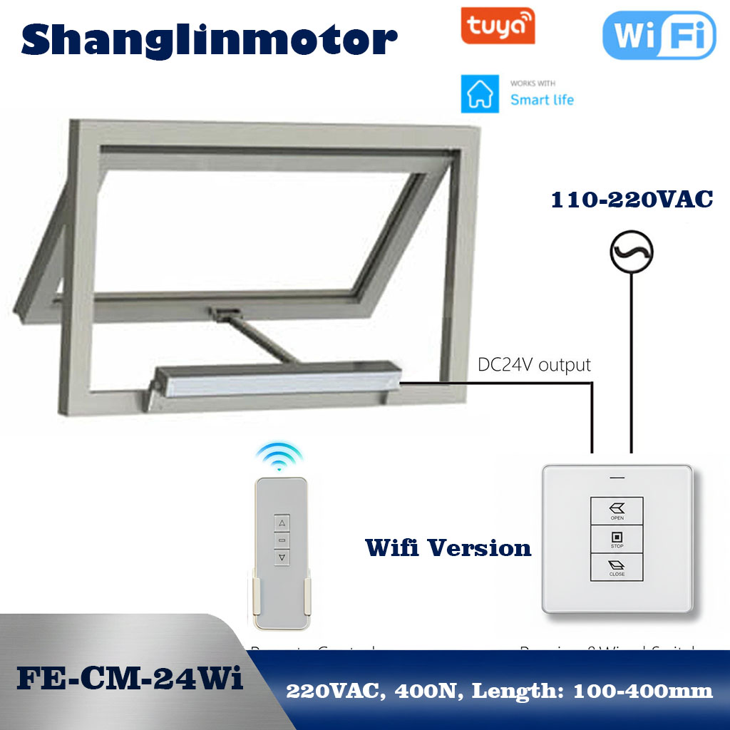Smart Home Gira - Inteligentny otwieracz okien Tuya WiFi 100-240V,