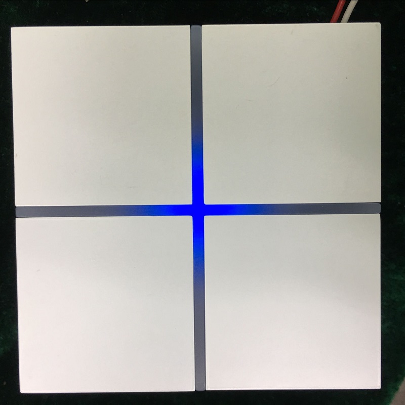 Smart Home Knx System - Nowy panel dotykowy KNX z aluminium,