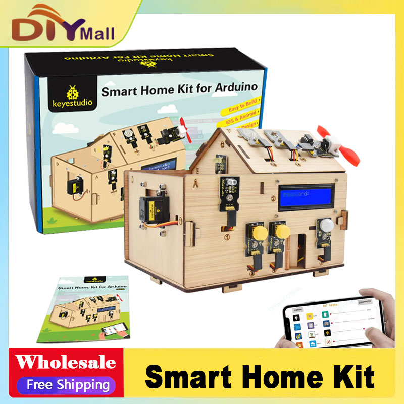 Smart Home Diy - Zestaw Keyestudio Smart IoT Home Kit