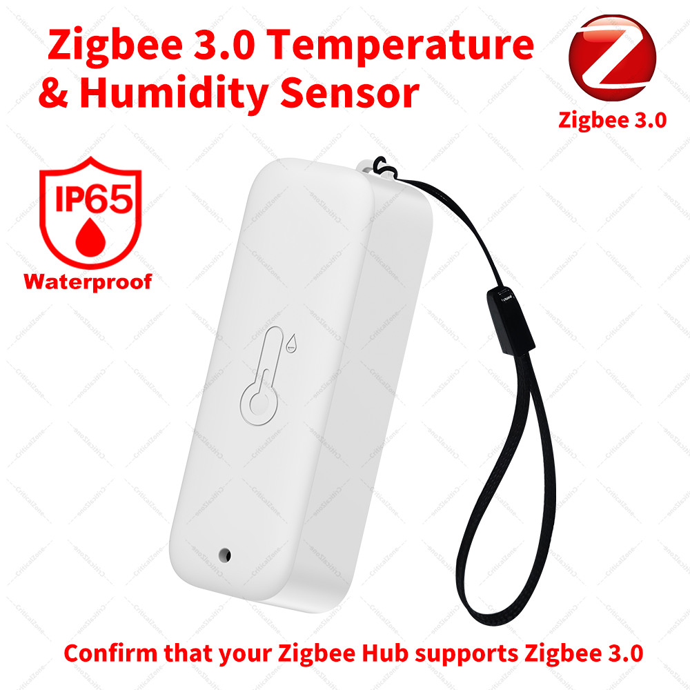 Smart Home Yandex - Czujnik temperatury i wilgotności Zigbee 3.0,