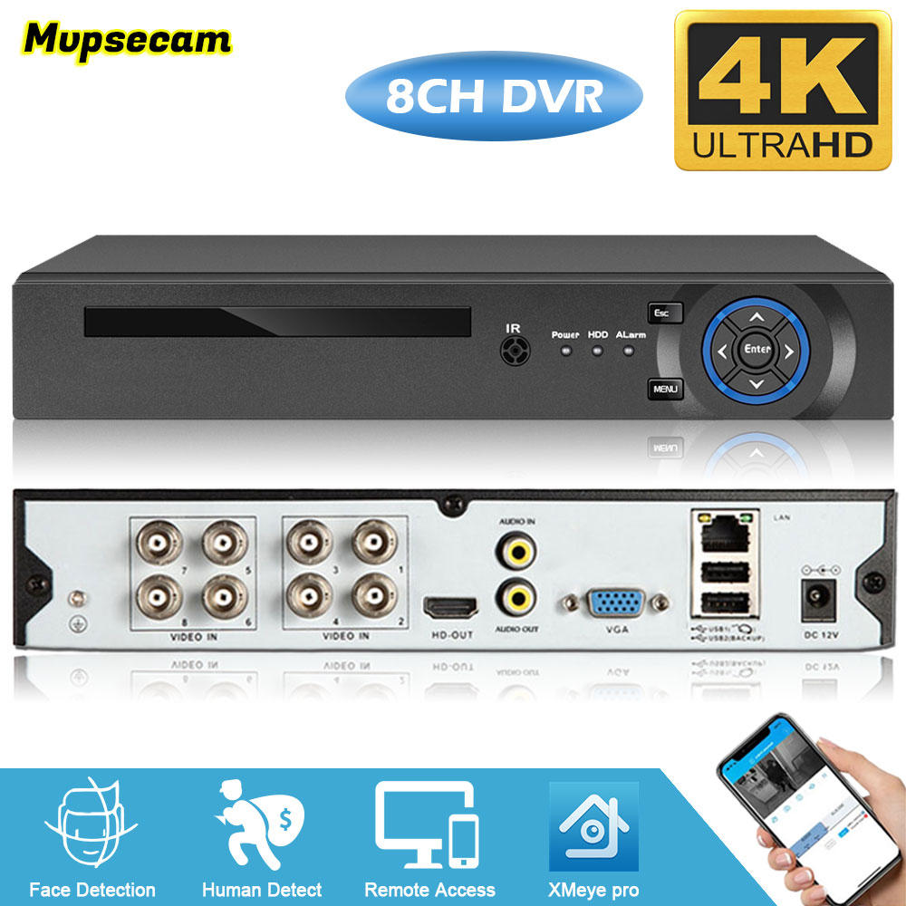 Smart Home Microsoft - Xmeye 4K 8MP Rejestrator Bezpieczeństwa CCTV