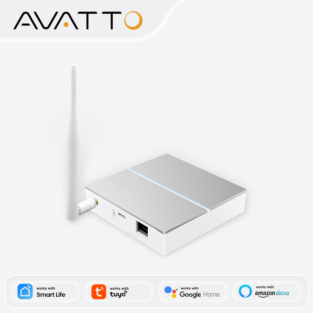 Smart Home Gira - Bramka ZigBee AVATTO Tuya z anteną,
