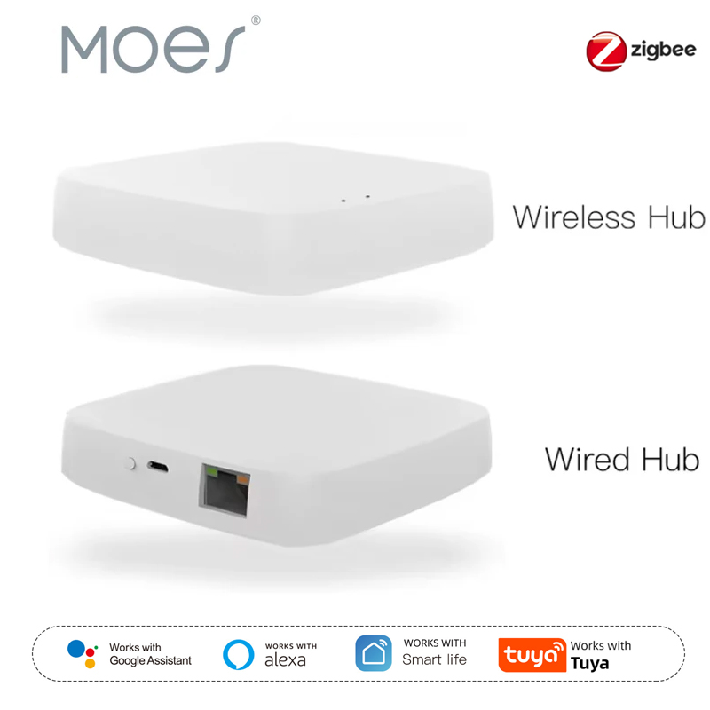 Smart Home Gira - Moes Tuya ZigBee 3.0 Inteligentny Hub