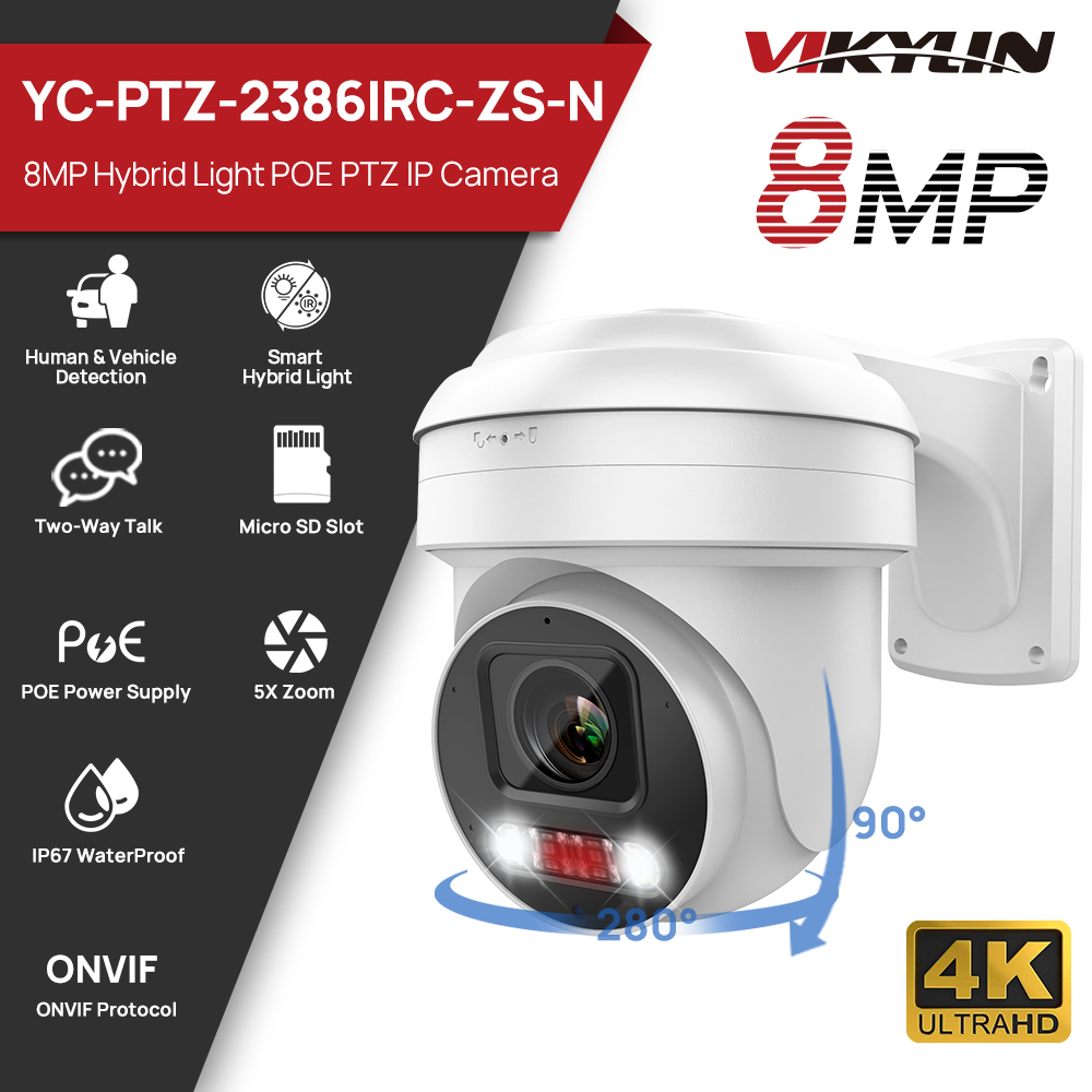 Smart Home Microsoft - Kamera IP Vikylin PTZ z 5-krotnym