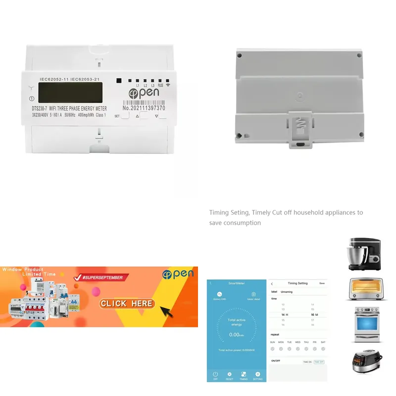 Smart Home App - Inteligentny licznik energii z ochroną przed
