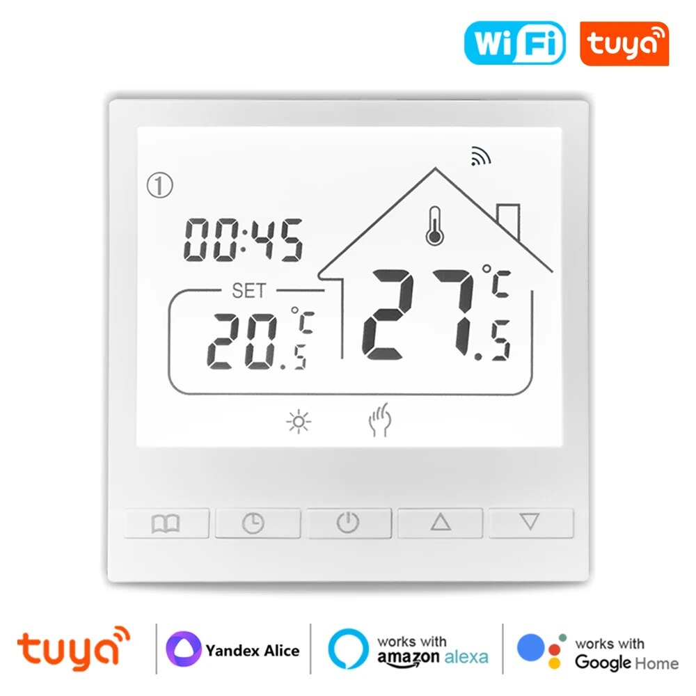 Smart Home Yandex - Inteligentny termostat WiFi Tuya do kotłów