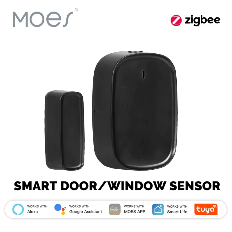 Smart Home Ecosystems - Czujnik otwarcia okna/drzwi/bramy MOES Tuya ZigBee,