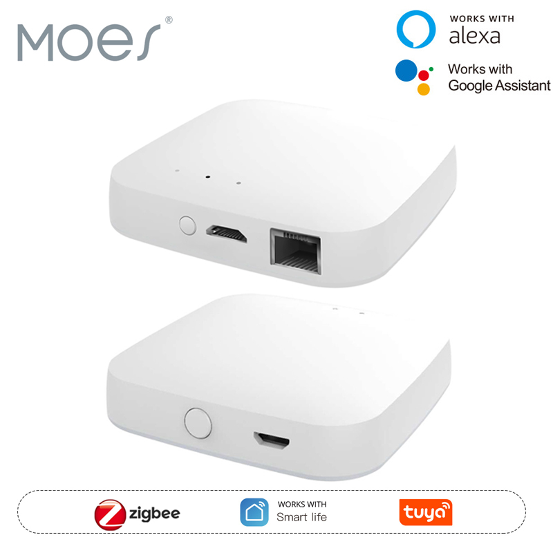 Smart Home Gira - MOES Tuya ZigBee3.0 Smart Hub, bezprzewodowa/przewodowa