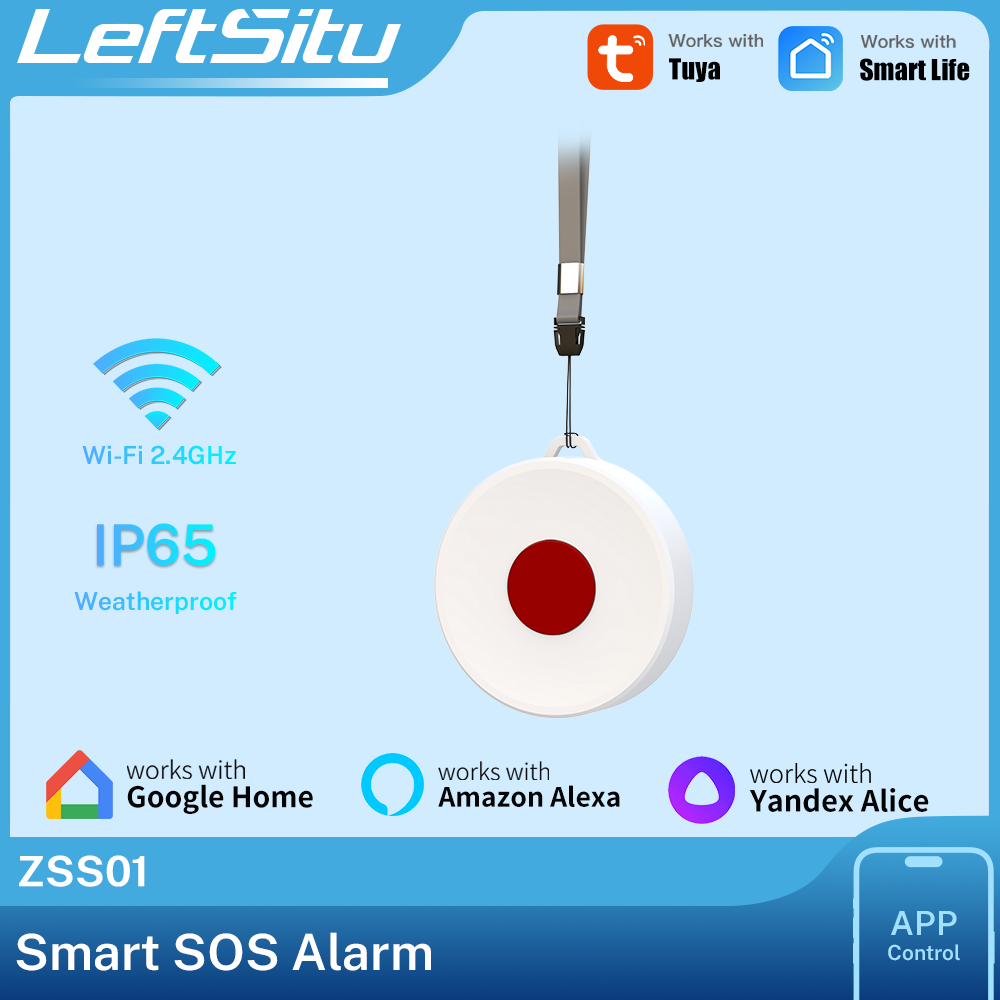 Smart Home Diy - Inteligentny przycisk Tuya ZigBee IP65, bezprzewodowy