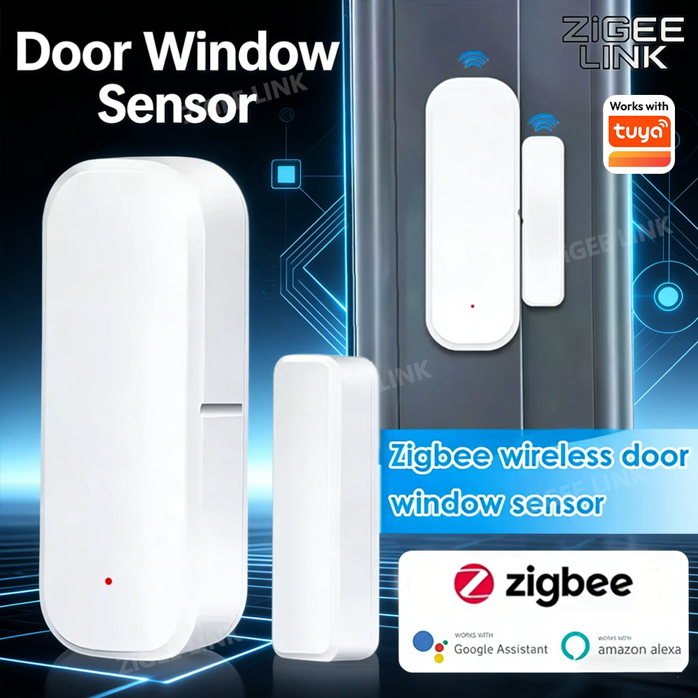 Door Window Sensor - Bezprzewodowy czujnik otwarcia drzwi/okien ZigBee, inteligentny