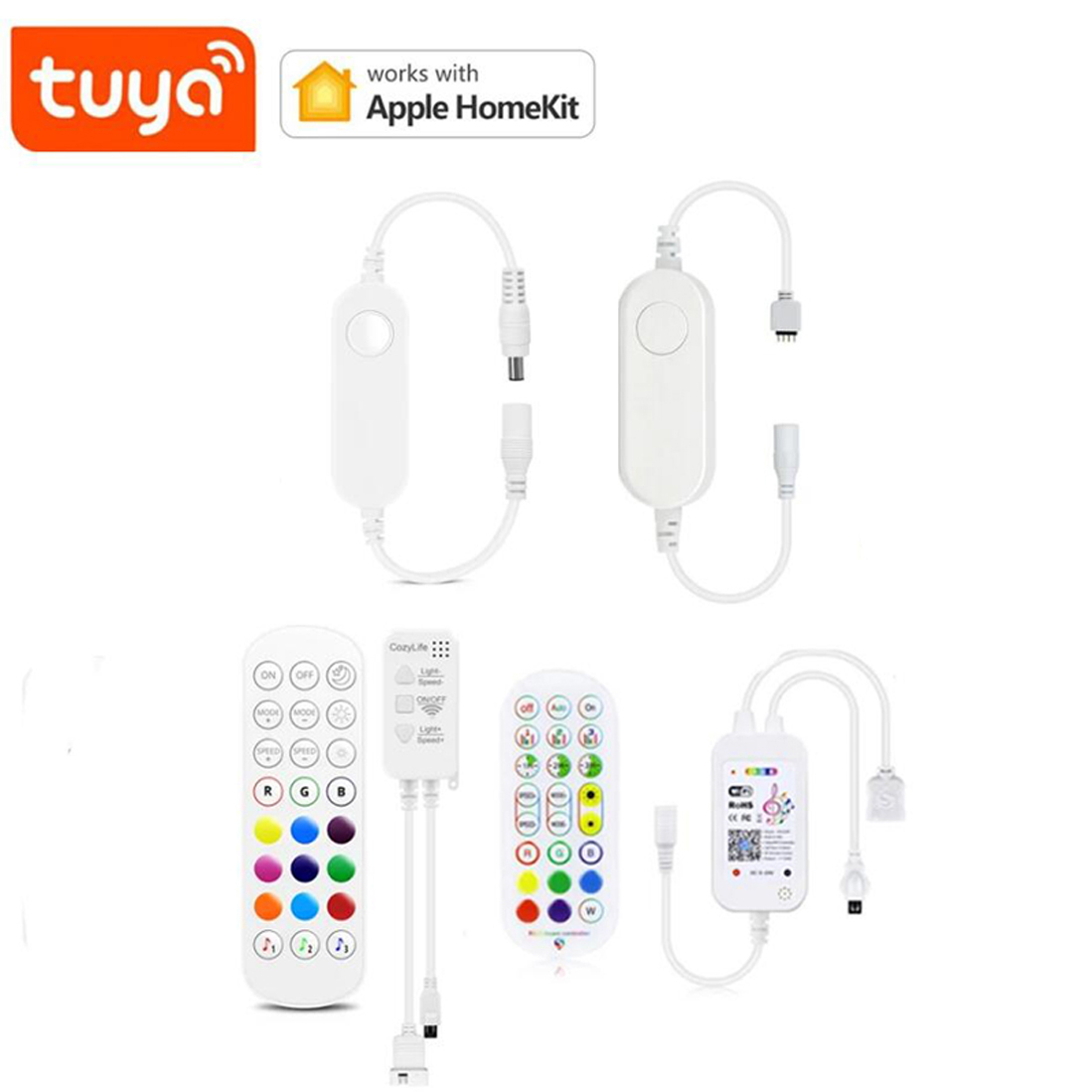 Smart Home Living Room - Kontroler taśm LED Tuya, kontroler Homekit