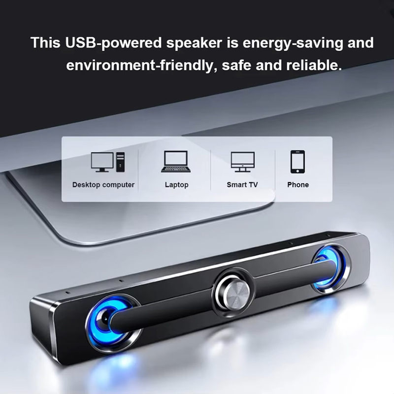 Smart Home Ecosystems - Głośnik przewodowy Soundbar Przenośny Głośnik Barowy