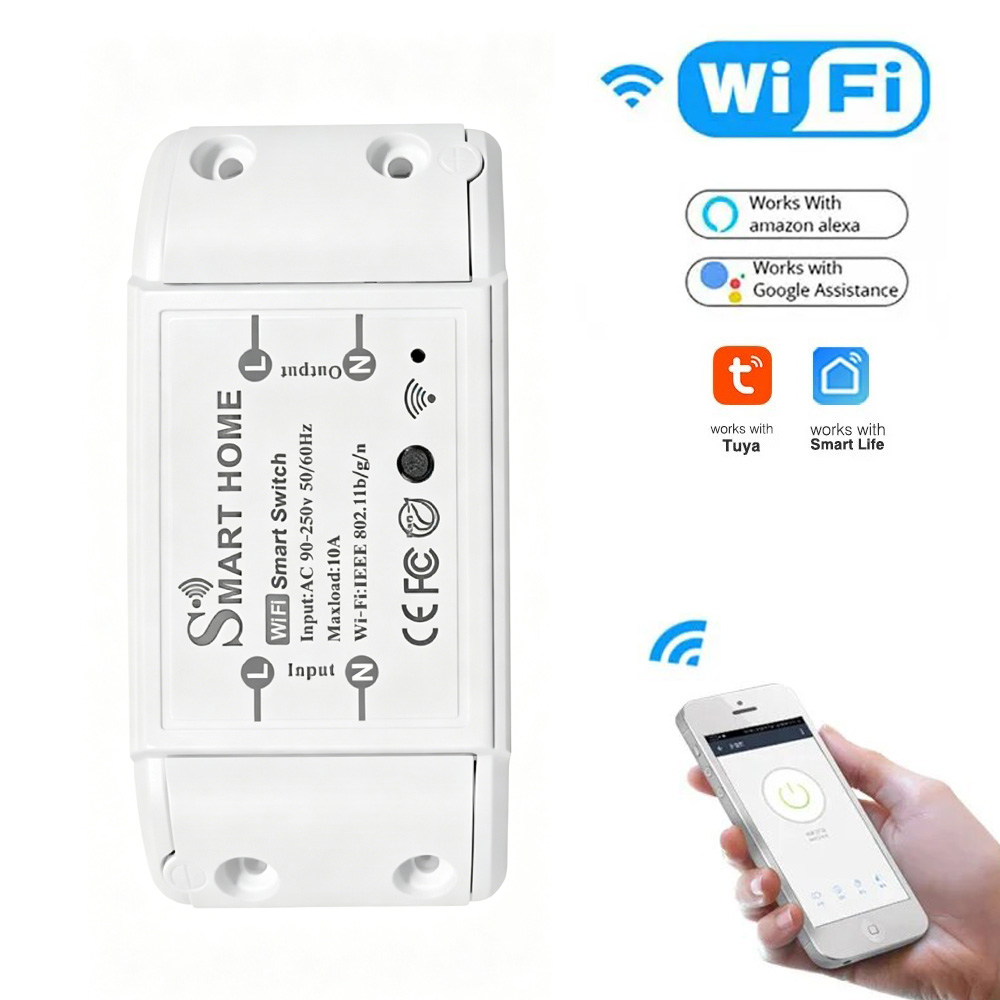 Tuya Wifi Socket - Moduł przekaźnikowy WiFi DIY MINI Smart