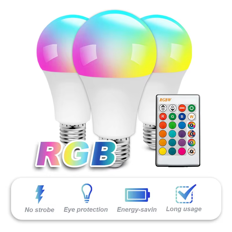 Smart Home Living Room - Inteligentna żarówka LED RGB z możliwością