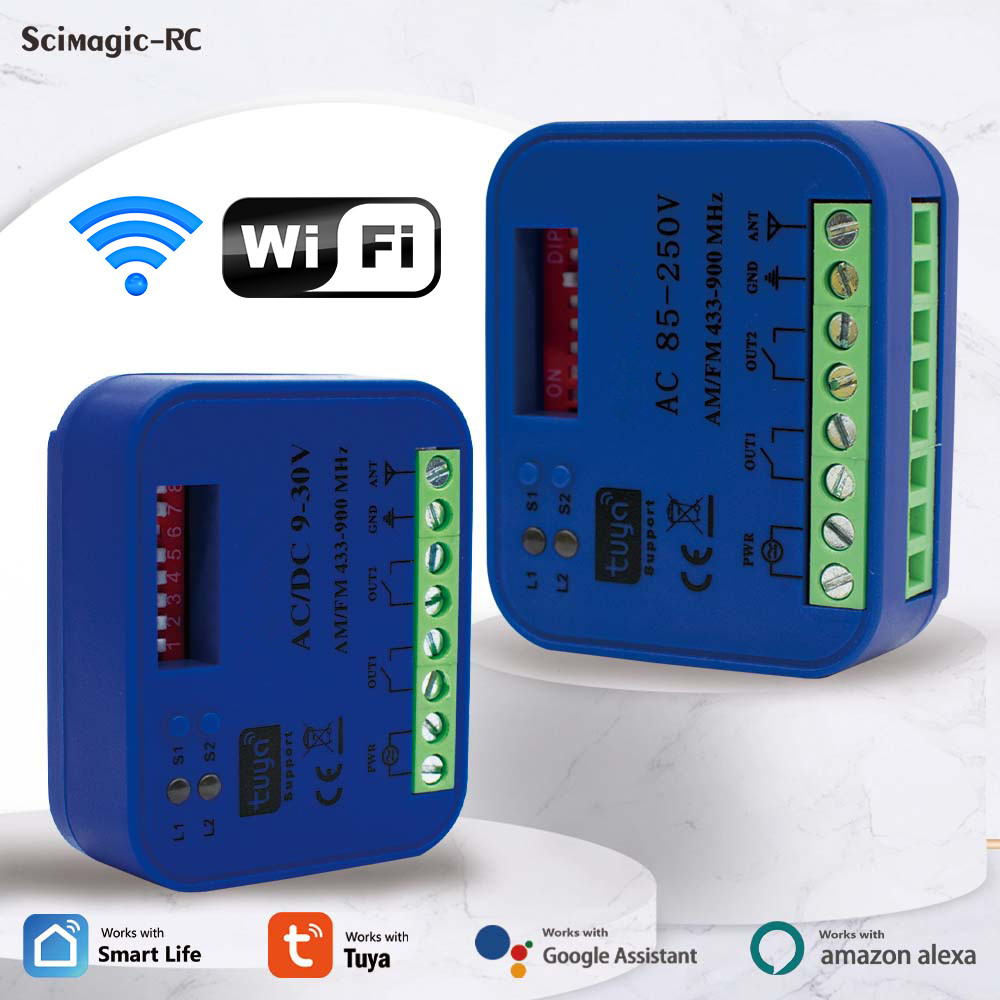 Tuya Wifi Socket - Uniwersalny odbiornik zdalnego sterowania do bram
