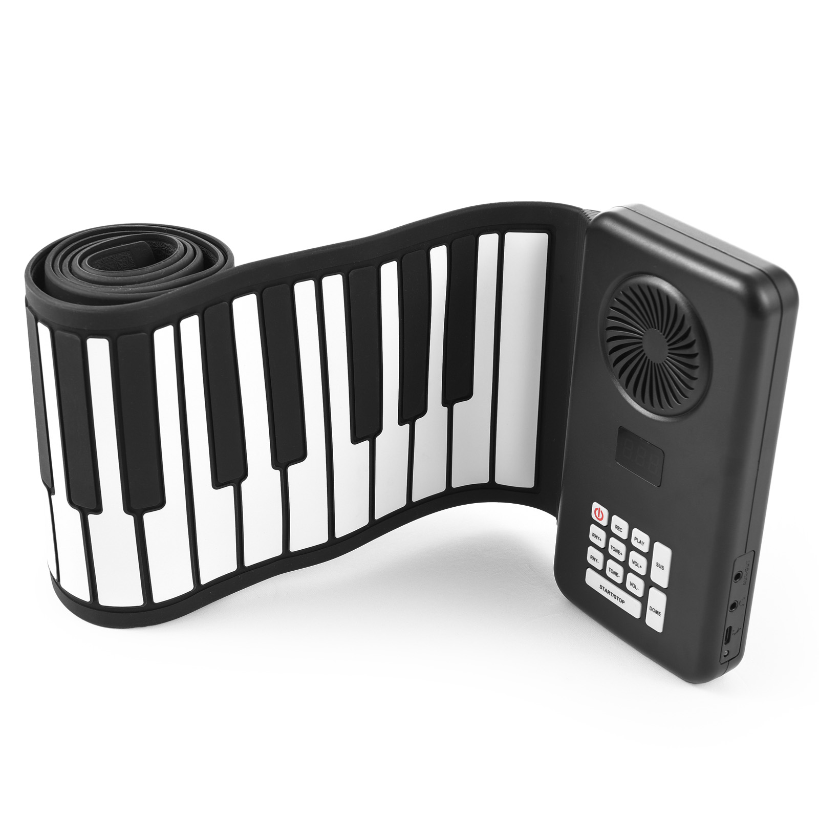 Smart Home Keyestudio - 88-klawiszowe przenośne pianino elektroniczne Pianino silikonowe
