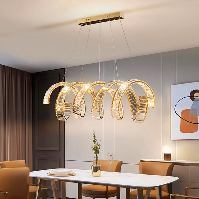 Smart Home Living Room - Nowoczesne lampy do salonu, inteligentne kryształowe