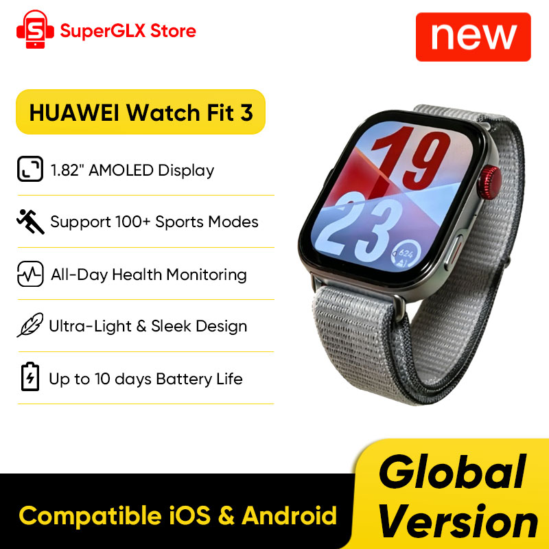 Smart Home Green - 【US Express】HUAWEI Watch Fit 3 Smartwatch