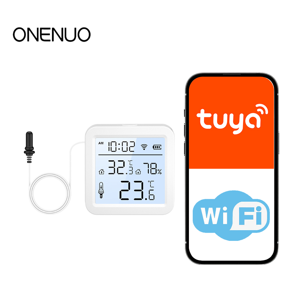 Smart Home Outdoor - Czujnik temperatury i wilgotności WiFi ze