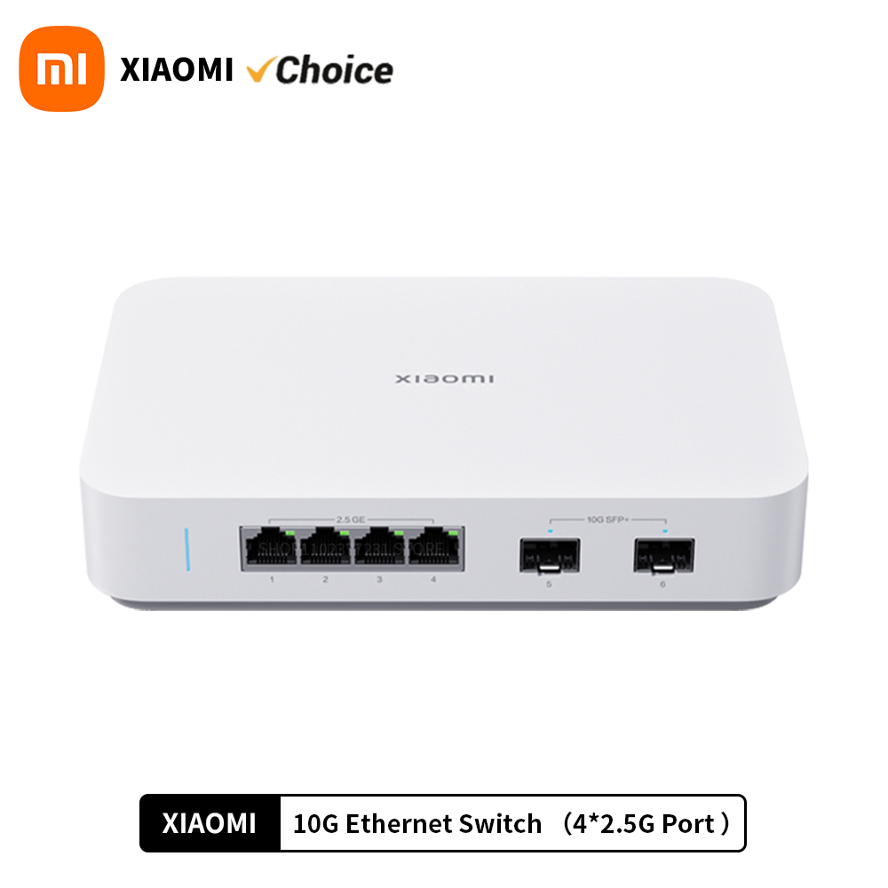 Smart Home Xiaomi Hub 2 - NOWY przełącznik Ethernet Xiaomi Mi 10G