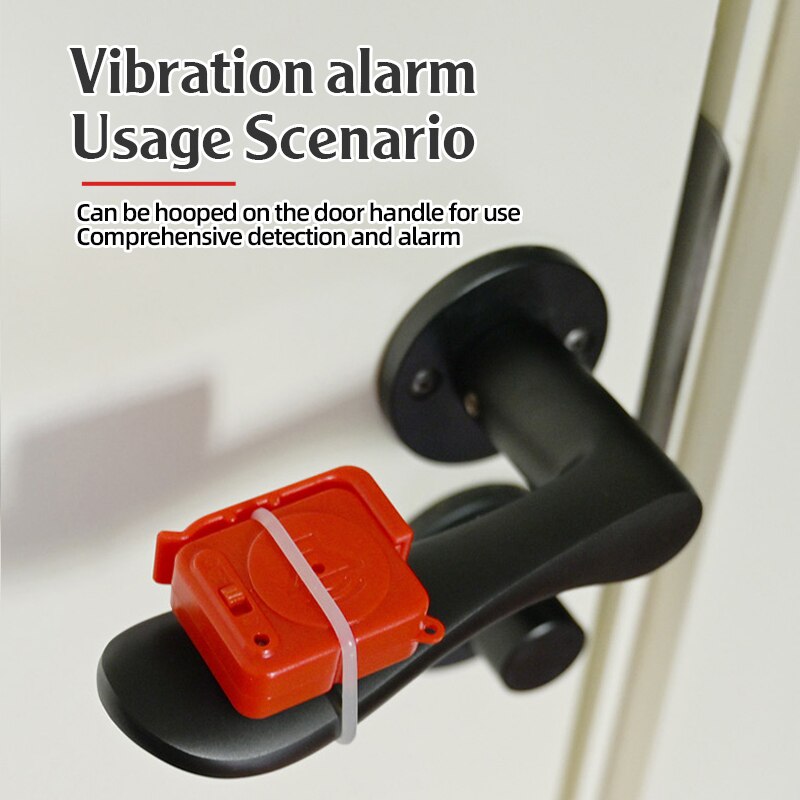 Door Window Sensor - Czujniki alarmowe wibracyjne bezprzewodowe KERUI 120dB,