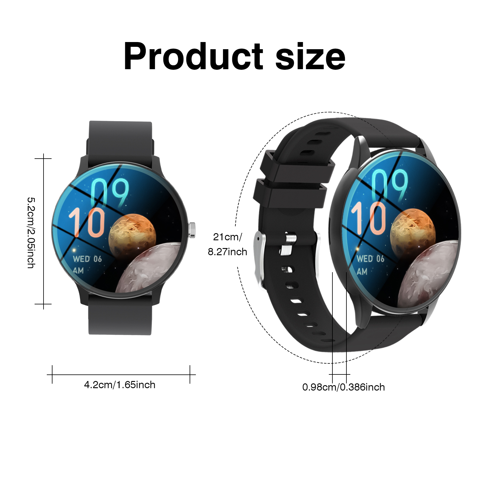 1,65-calowy smartwatch sportow – Smart Home Trainer recenzja i cena