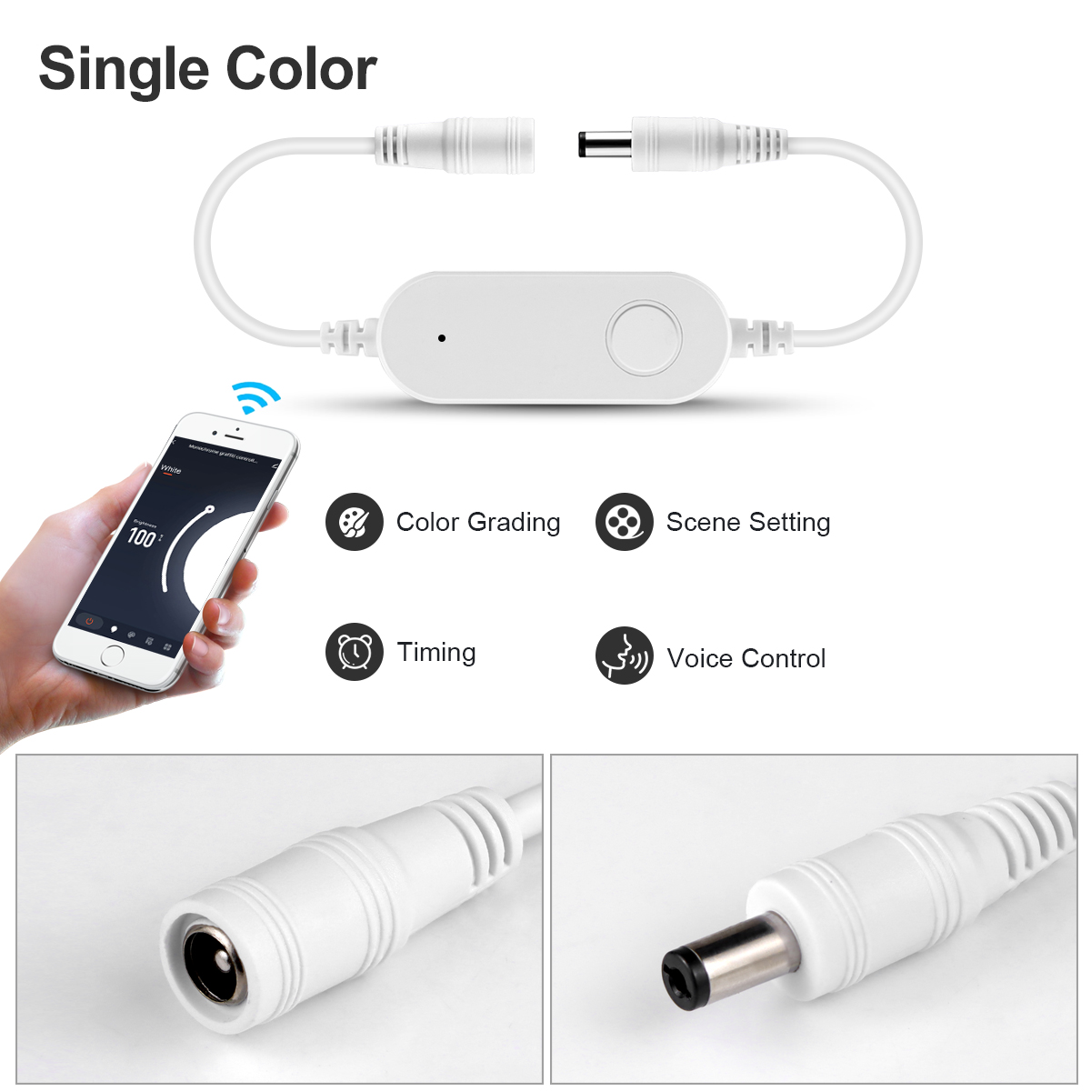 Kontroler taśm LED RGB, inteli – Smart Home Living Room recenzja i cena