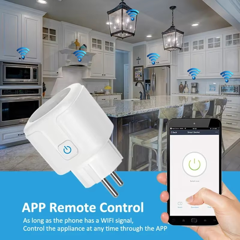 Inteligentne gniazdko WiFi EU  – Tuya Wifi Socket recenzja i cena
