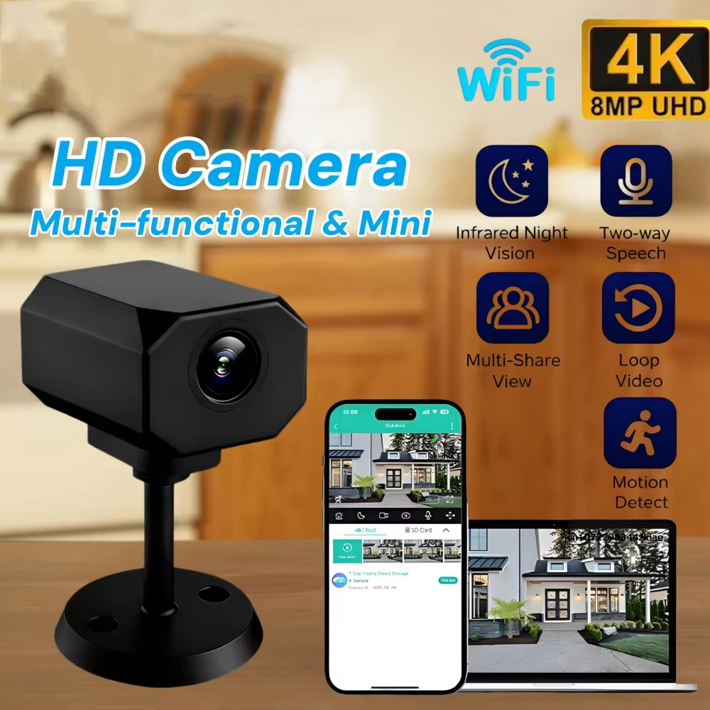 Kamera bezpieczeństwa 4K HD Wi – Smart Home App recenzja i cena