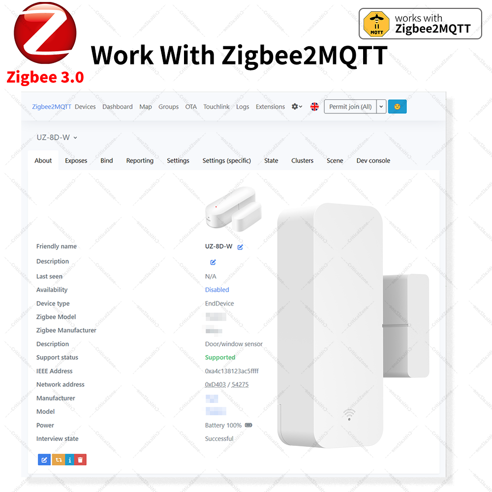 Czujnik otwarcia drzwi/okien Z – Smart Home Yandex recenzja i cena