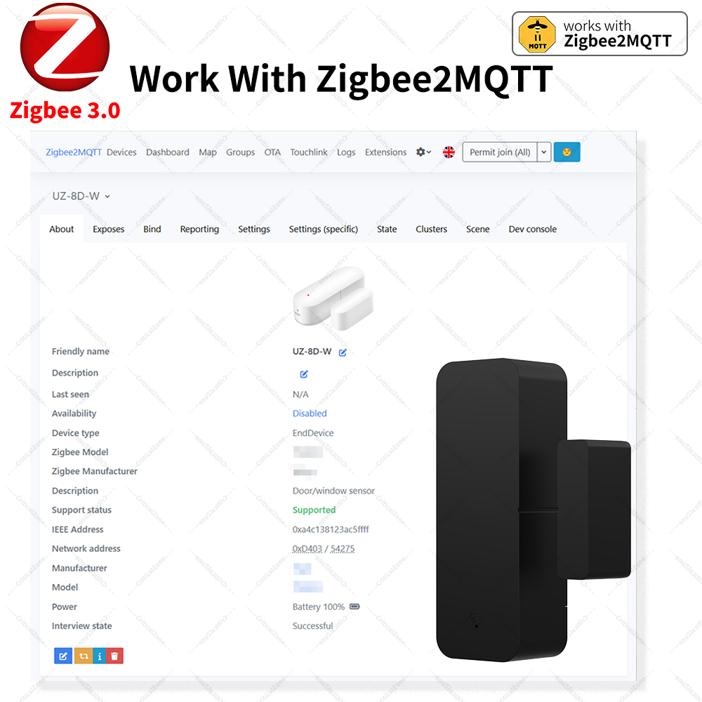 Czujnik otwarcia drzwi/okien Z – Smart Home Yandex recenzja i cena