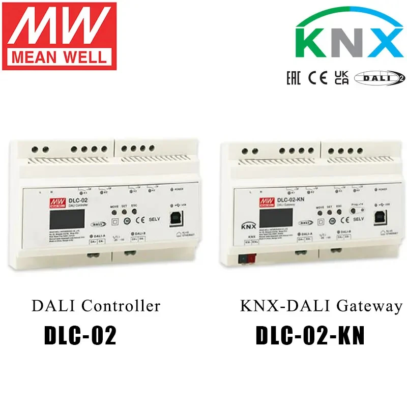 Mean Well DLC-02-KN Bramka KNX – Smart Home Knx System recenzja i cena