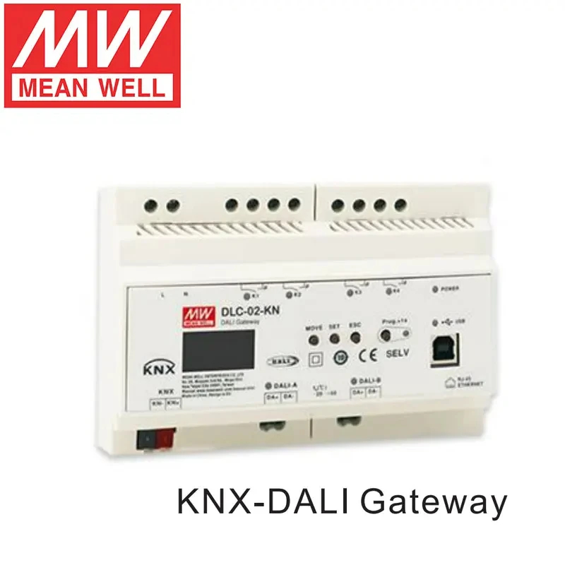 Mean Well DLC-02-KN Bramka KNX – Smart Home Knx System recenzja i cena