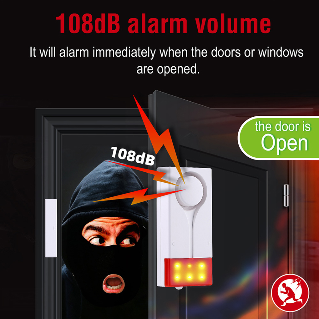 Alarm antykradzieżowy 110dB Gł – Door Window Sensor recenzja i cena