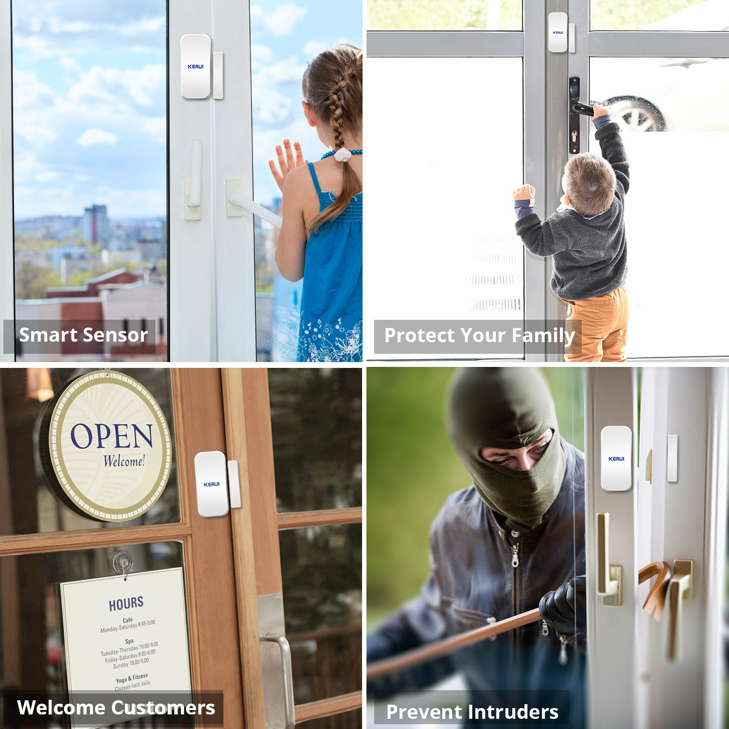 Czujnik magnetyczny bezprzewod – Door Window Sensor recenzja i cena