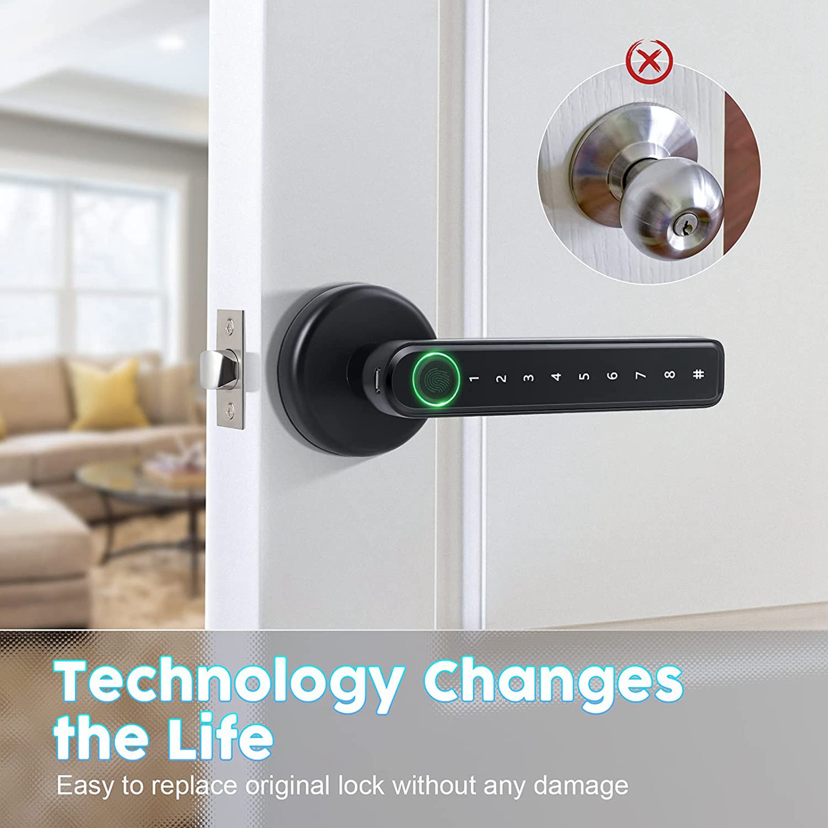 Inteligentny zamek do drzwi B2 – Smart Home Hotel recenzja i cena