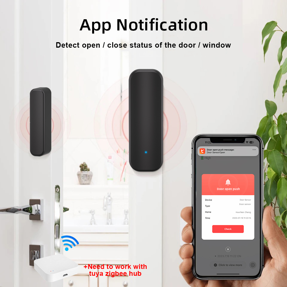 Czujnik drzwi okiennych Zigbee – Smart Home Ecosystems recenzja i cena