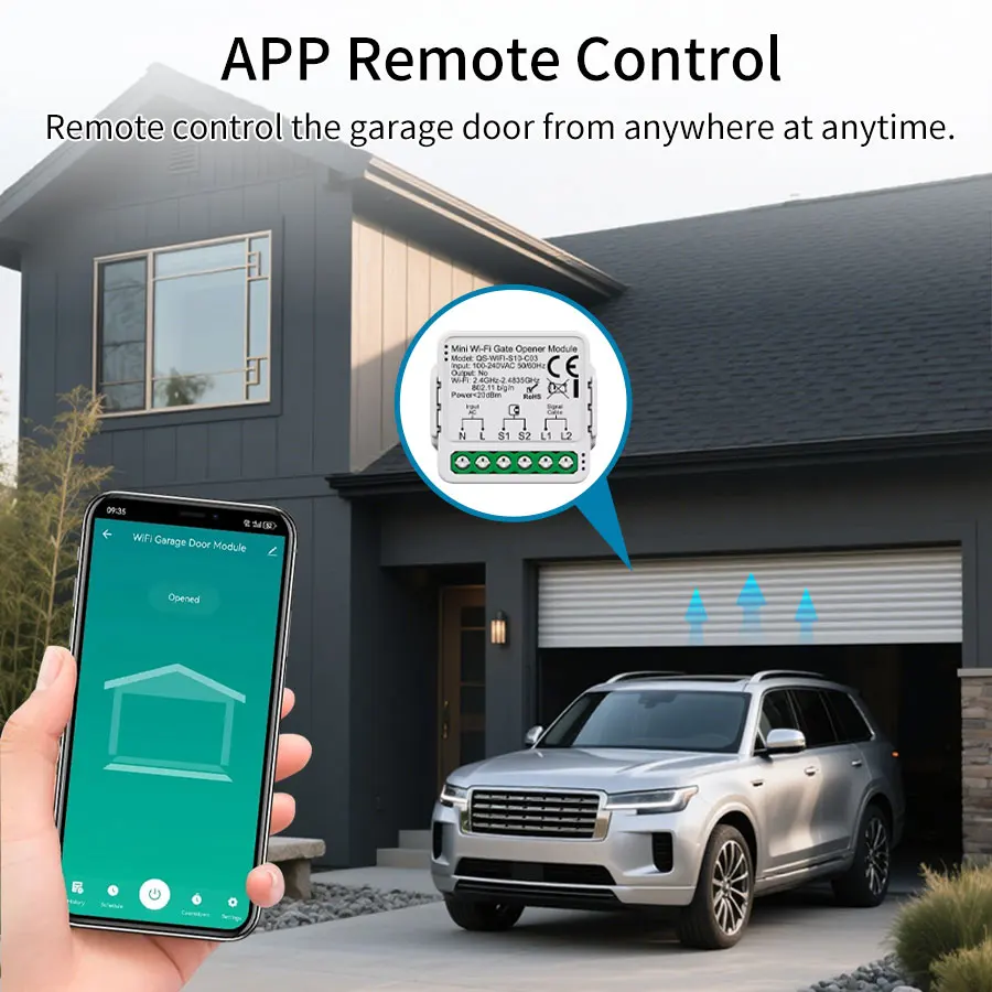 Tuya ZigBee WiFi Otwieracz do  – Tuya Wifi Socket recenzja i cena