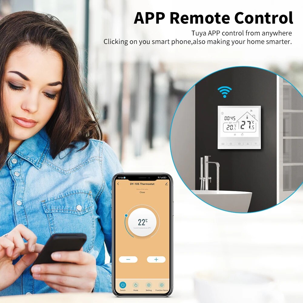 Inteligentny termostat WiFi Tu – Smart Home Yandex recenzja i cena