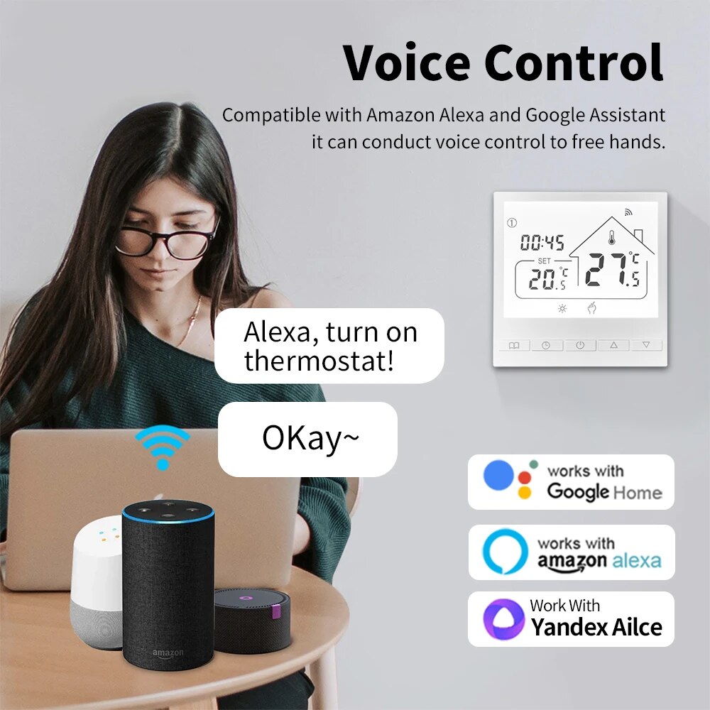 Inteligentny termostat WiFi Tu – Smart Home Yandex recenzja i cena