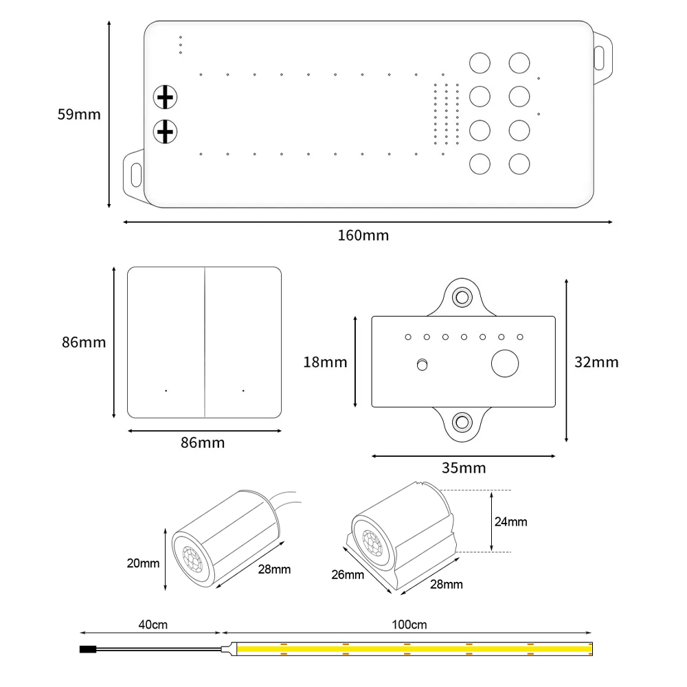 Inteligentny czujnik ruchu ośw – Smart Home Living Room recenzja i cena