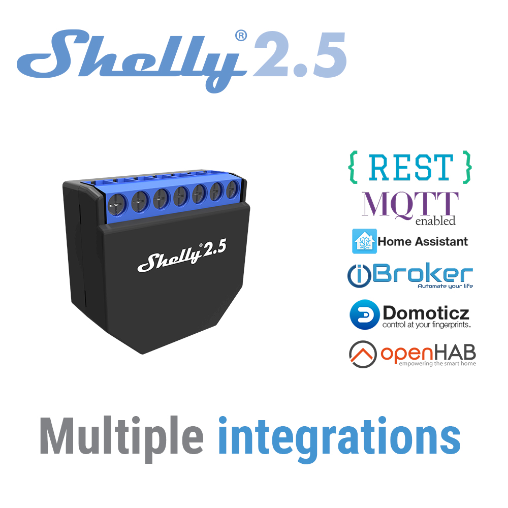 Shelly 2.5 Smart Home Podwójny – Smart Home Open Source recenzja i cena