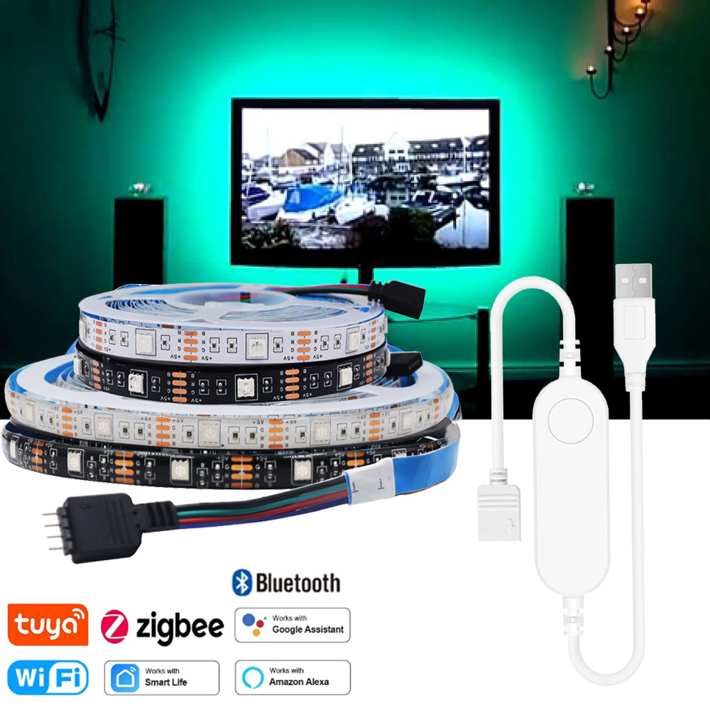 Inteligentna taśma LED Tuya Zi – Smart Home Living Room recenzja i cena