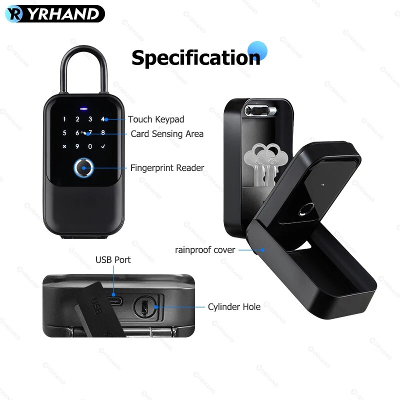 TTlock Smartkey Lock Box Home  – Smart Home Keyestudio recenzja i cena