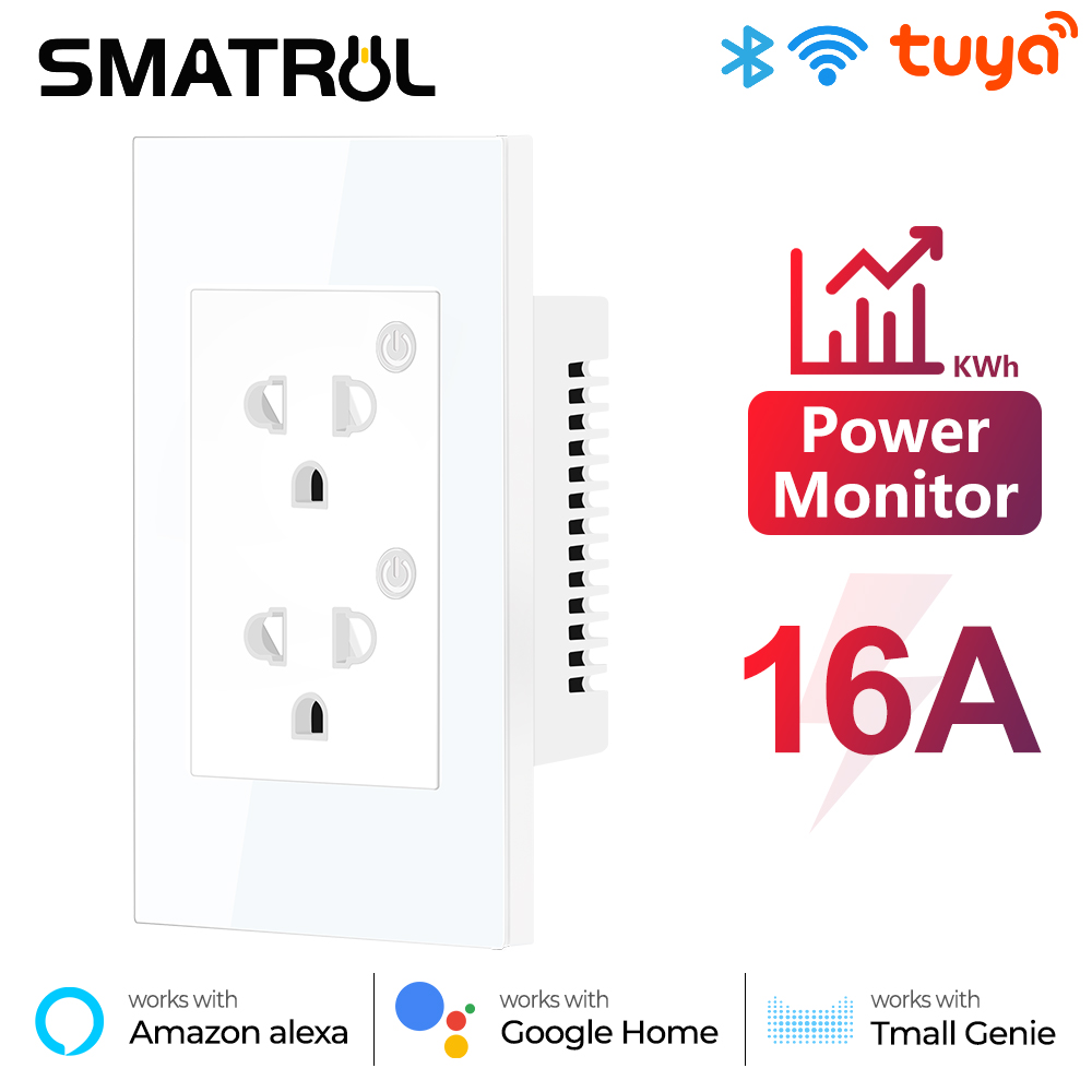 16A Tuya WiFi Bluetooth usa ue – Tuya Wifi Socket recenzja i cena