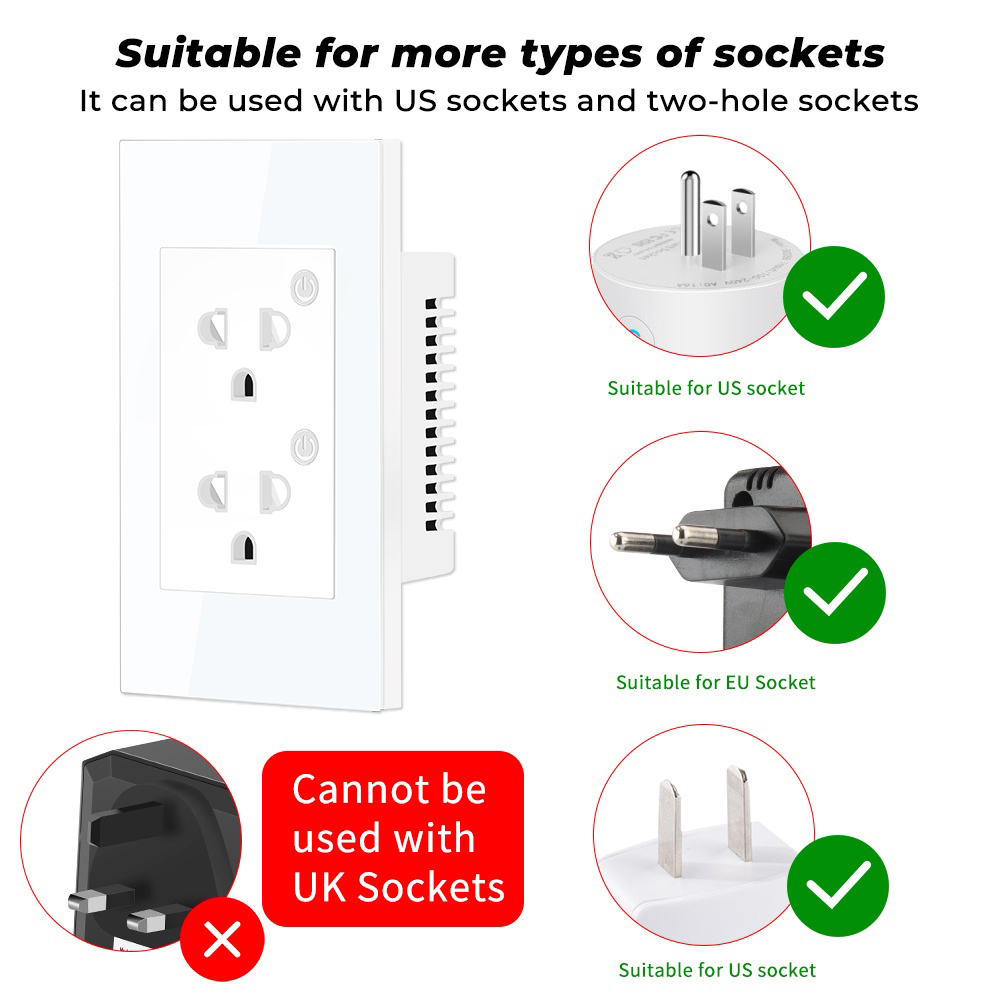 16A Tuya WiFi Bluetooth usa ue – Tuya Wifi Socket recenzja i cena