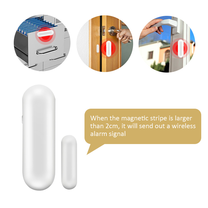 Bezprzewodowy system alarmowy  – Door Window Sensor recenzja i cena