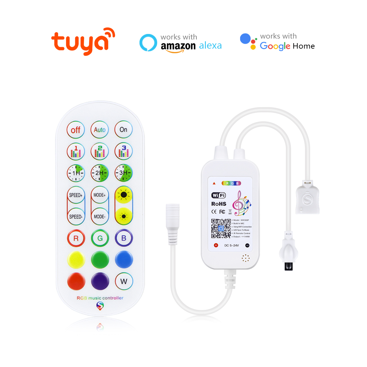 Kontroler taśm LED Tuya, kontr – Smart Home Living Room recenzja i cena